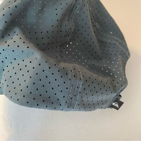 Quiksilver Net Tech Hat Bering Sea recycled fabric slate blue gray EUC os - Picture 7 of 8